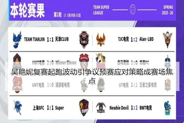 吴艳妮复赛起跑波动引争议预赛应对策略成赛场焦点